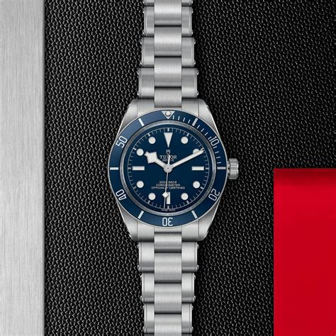 tudor klokke|tudor blue dial.